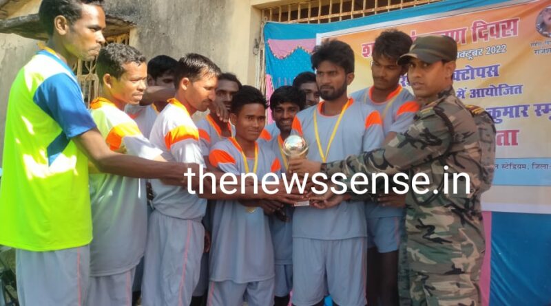 Martyr Deputy Commandant Rajesh Kumar organizes memory football competition