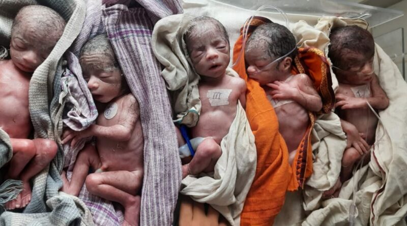 Jharkhand News birth five children