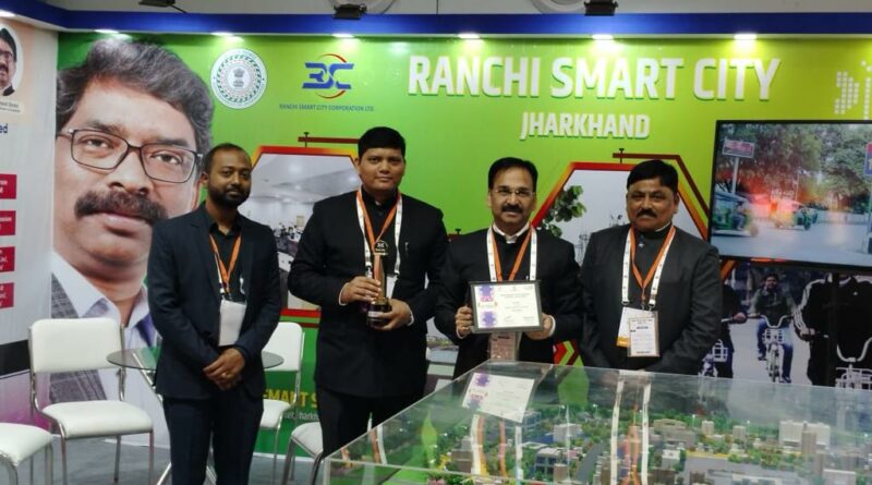 Ranchi best performing city award