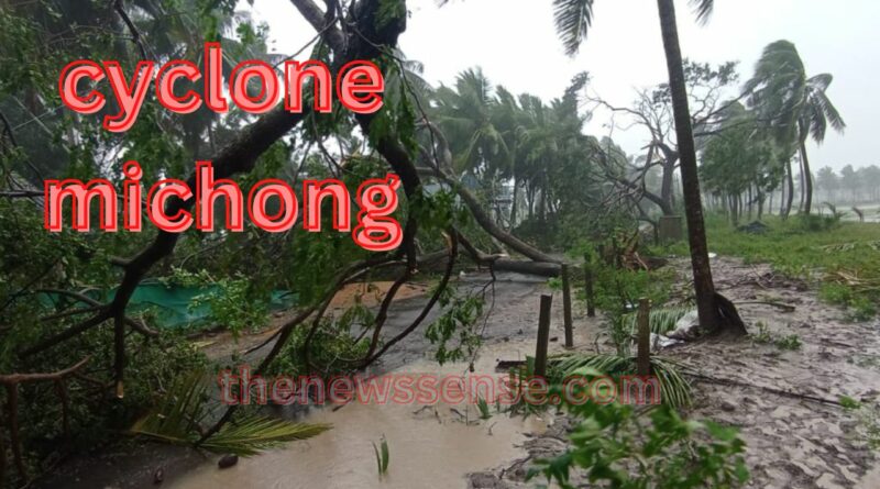 Jharkhand Cyclone Michong Impact