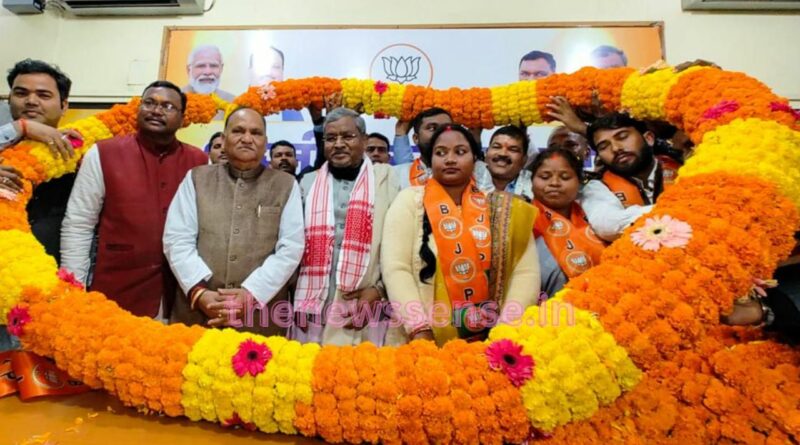 Ranchi Congress JMM RJD leaders joined BJP