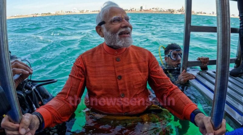 PM Modi Saw Dwarka