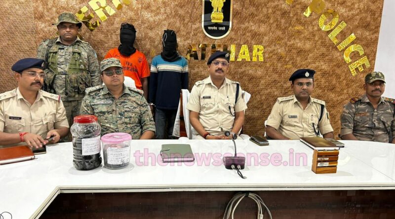 Balumath Latehar Drugs seized
